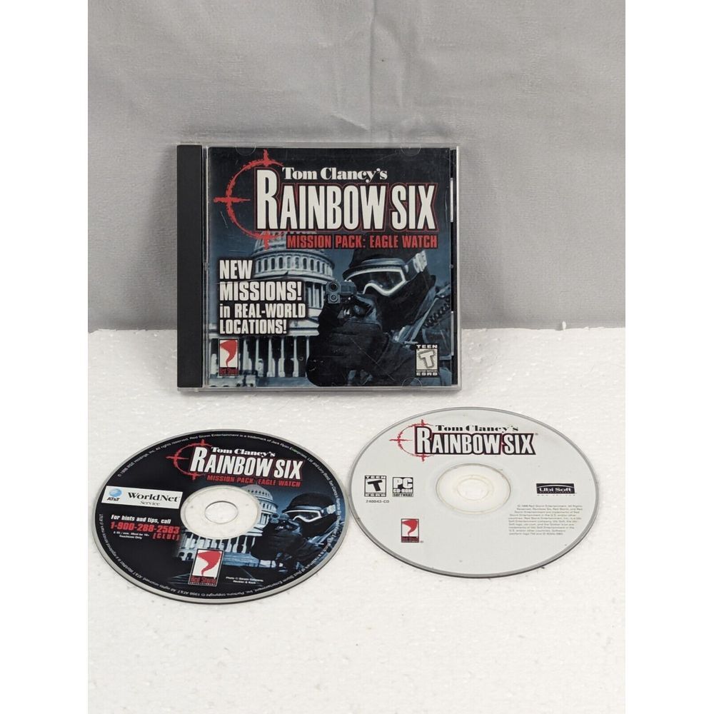 PC - Rainbow Six Mission Pack Eagle Watch: Tom Clancy's - Windows‎ 95 98 XP